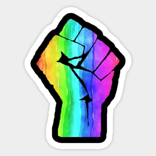 Prideful Black Lives Matter Sticker